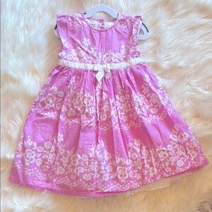 Gymboree Pink Floral Kids Dress size:5T